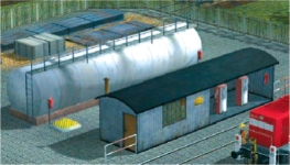 Loewe 1052 - N - Diesellok-Tankstelle